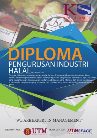 Flyers Diploma Pengurusan Industri Halal